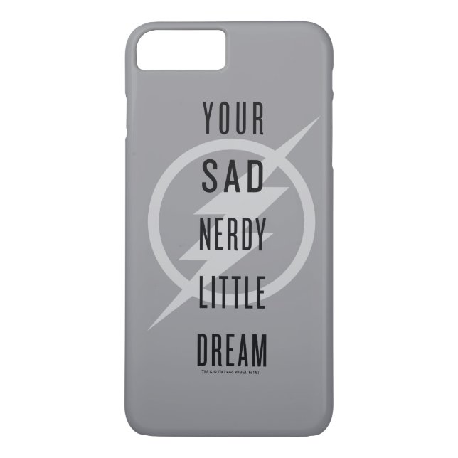 Flash | "Din Ledsen Nerdy Little Dream" Case-Mate iPhone Skal (Baksida)