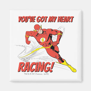 Flash - du har Har Tävlan Mitt hjärta Valentine Magnet