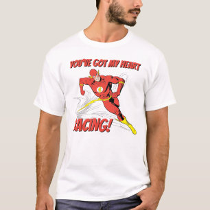 Flash - du har Har Tävlan Mitt hjärta Valentine T Shirt