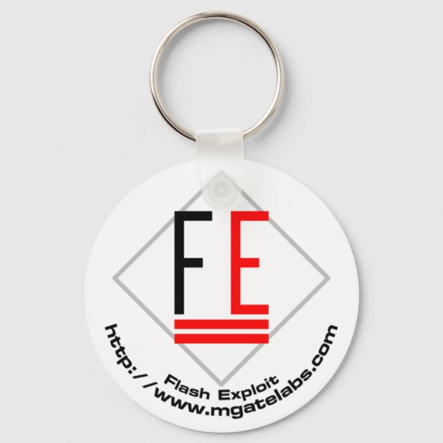 Flash Explodera Nyckelring (Framsida)