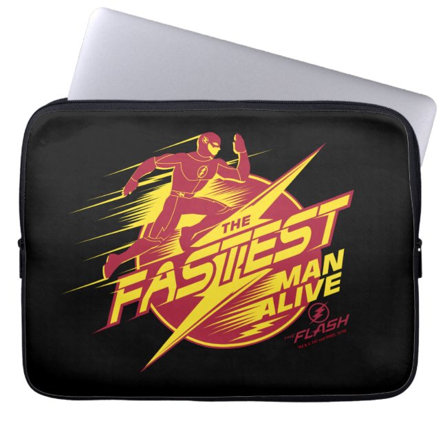 Flash | Fastest Man Alive Laptop Fodral (Framsidan)