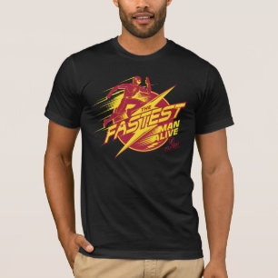 Flash   Fastest Man Alive T Shirt