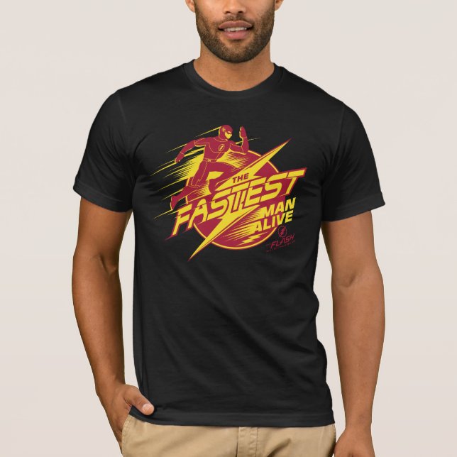 Flash | Fastest Man Alive T Shirt (Framsida)
