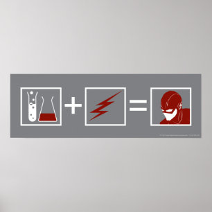 Flash Flash-ekvation Poster