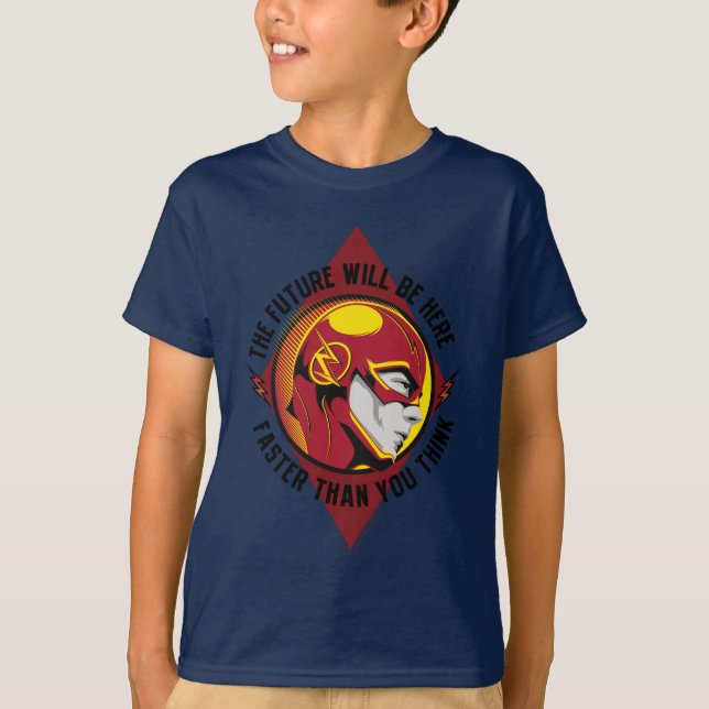 Flash | "Framtiden kommer att vara här" T Shirt (Framsida)