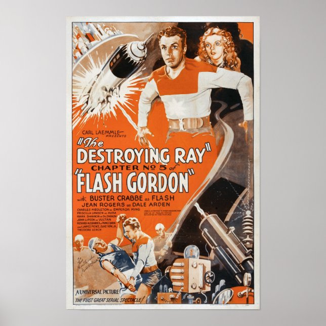 Flash Gordon Poster (Framsidan)