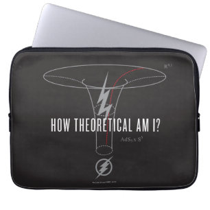 Flash   "Hur teoretisk är jag?" Laptop Fodral