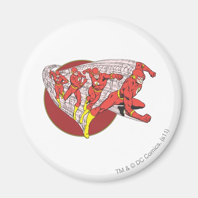 Flash i Rörelse Magnet (Framsidan)