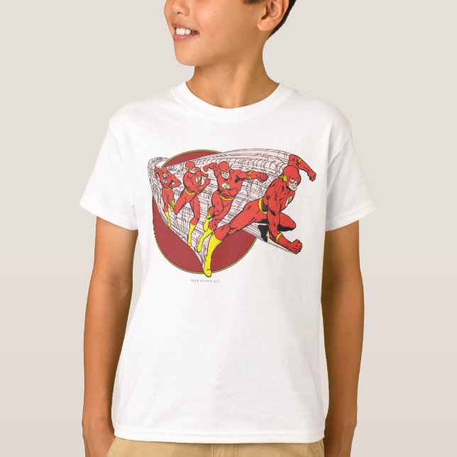 Flash i Rörelse Tee (Framsida)