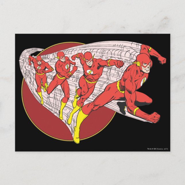 Flash i Rörelse Vykort (Framsida)