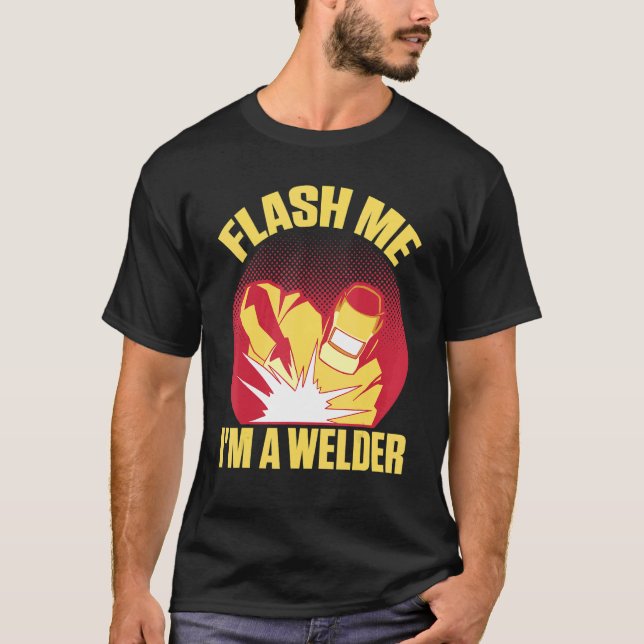Flash Jag är en walder T Shirt (Framsida)