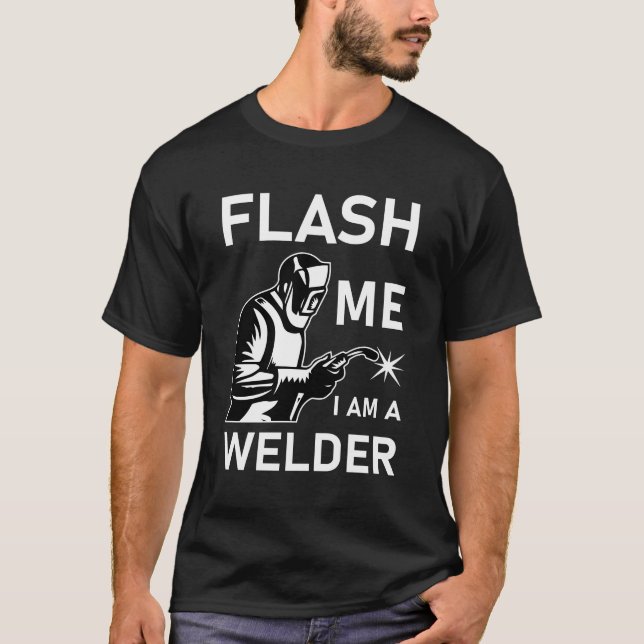Flash Jag är en walder T Shirt (Framsida)