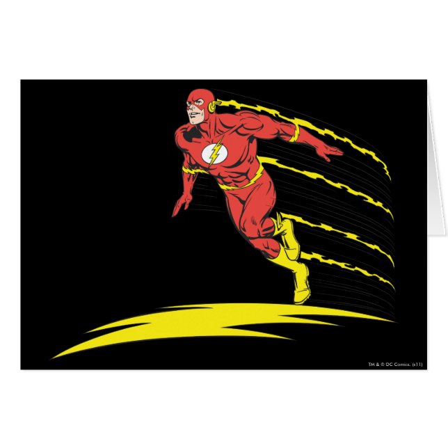 Flash-leads Lämnat Hälsningskort (Framsidan Horizontal)