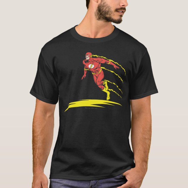 Flash-leads Lämnat T-shirt (Framsida)