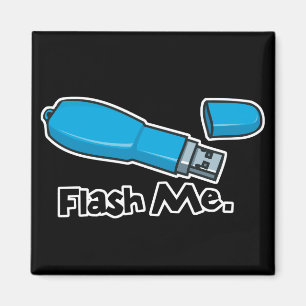 flash me flash-enhetsdesign magnet