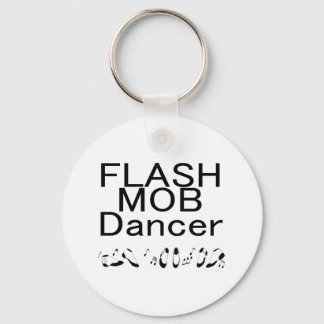 Flash Mobster Dancer Dancing Feet Nyckelring