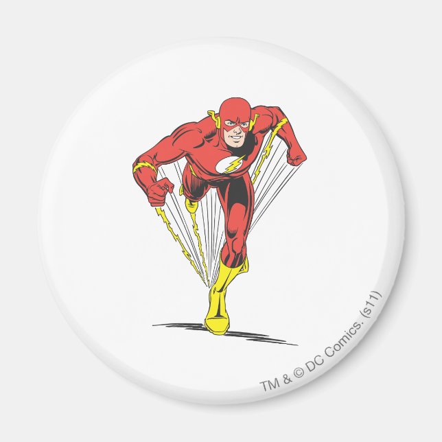 Flash Springa Vidarebefordra Magnet (Framsidan)