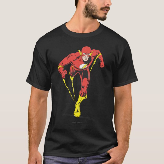 Flash Springa Vidarebefordra T-shirt (Framsida)