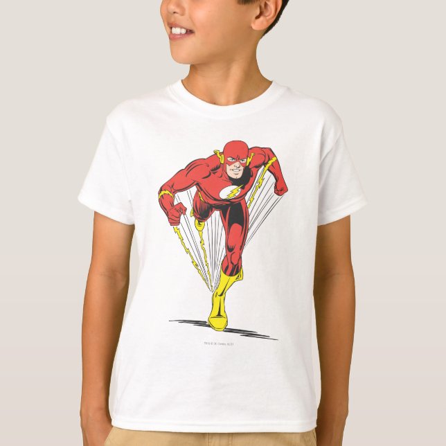 Flash Springa Vidarebefordra T Shirt (Framsida)