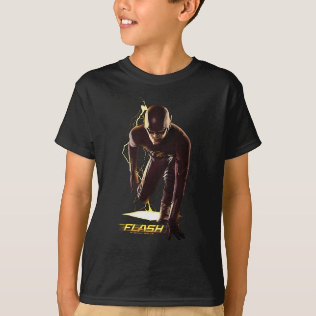 Flash | Sprint-startposition T Shirt (Framsida)