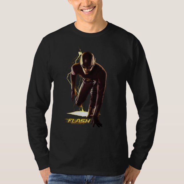 Flash | Sprint-startposition T Shirt (Framsida)