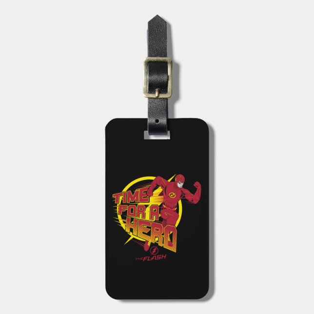 Flash | Tid för en Hero-grafik Bagagebricka (Vertikal Framsida)