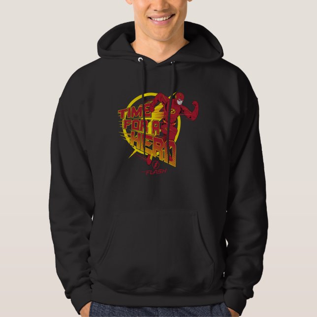 Flash | Tid för en Hero-grafik Hoodie (Framsida)