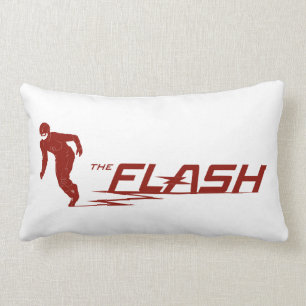 Flash Toppen Hero Namn Logotyp Lumbarkudde