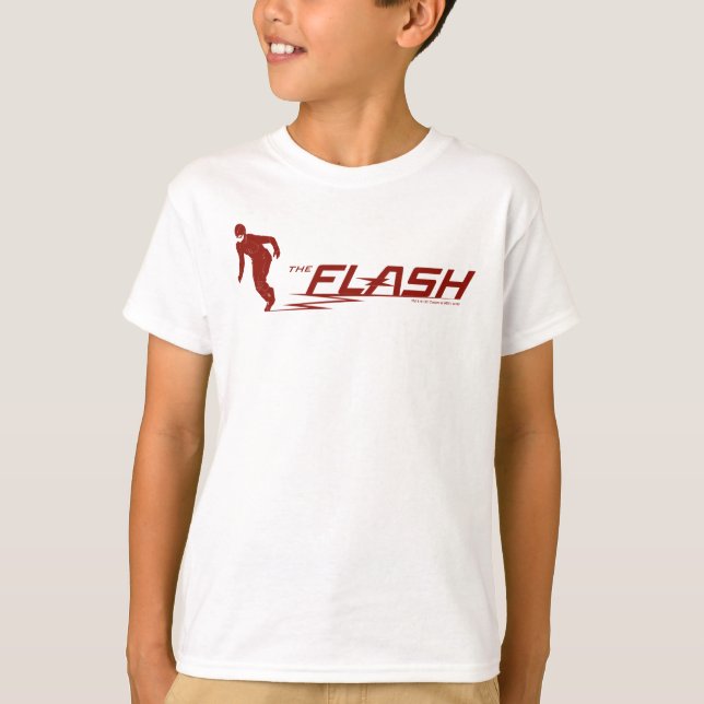 Flash | Toppen Hero Namn Logotyp T Shirt (Framsida)