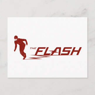 Flash | Toppen Hero Namn Logotyp Vykort