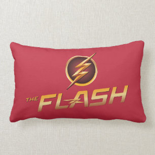 Flash TV-Logotyp Lumbarkudde