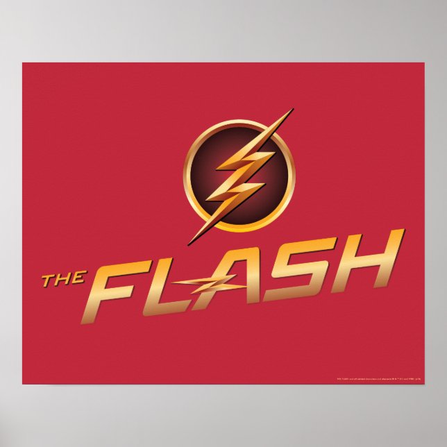 Flash | TV-show-Logotyp Poster (Framsidan)