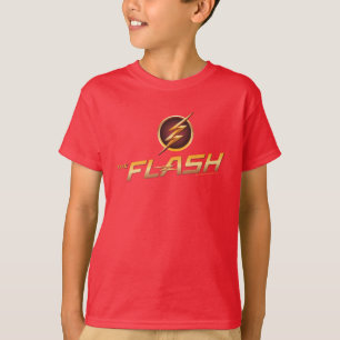 Flash   TV-show-Logotyp T Shirt