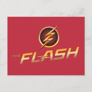 Flash TV-show-Logotyp Vykort