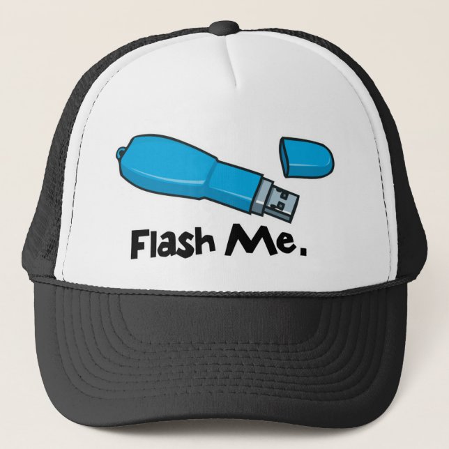 flasha mig flashminne design keps (Framsida)