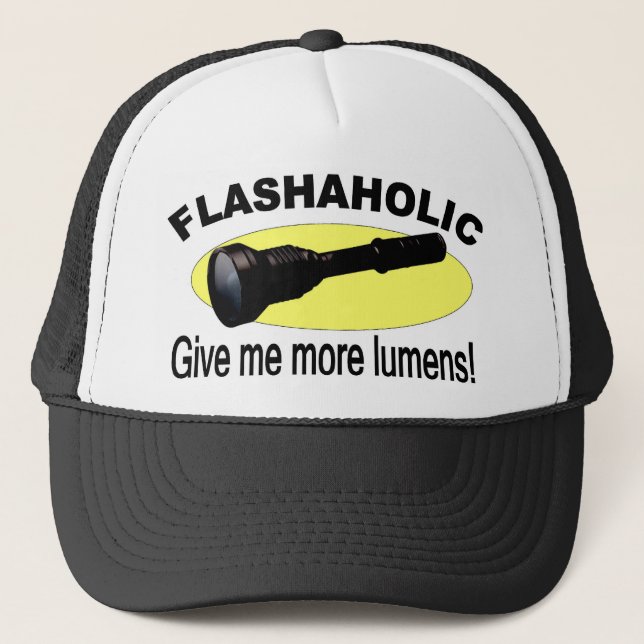 Flashaholic hatt keps (Framsida)