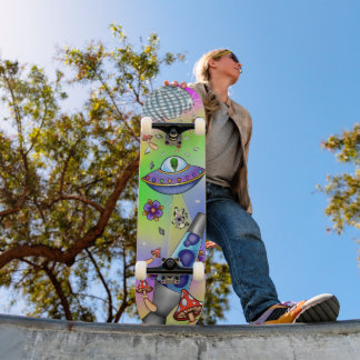 Flashback Mini Skateboard Bräda 18,5 Cm