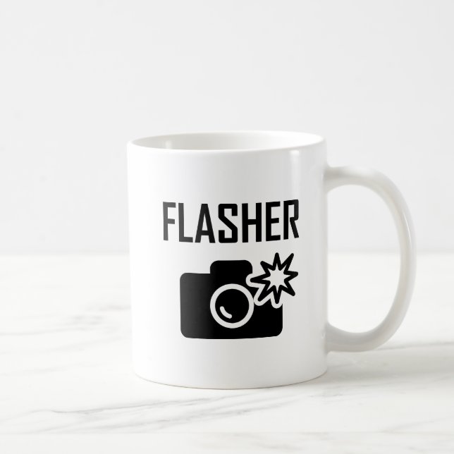 Flasher Funny Mug Kaffemugg (Höger)