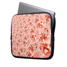 Flashig lax till rött med lite ljus och vriden laptop fodral