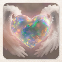*~* Flashiga Opal Hjärtänglavingar AP78