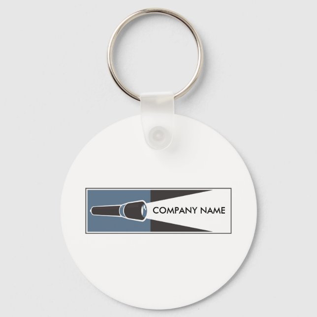 Flashlight-Anpassadets nyckelkedja Nyckelring (Framsida)