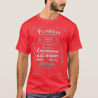 Flashman By The Bottle Design T Shirt