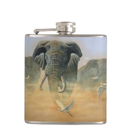Flask Elephants Fickplunta