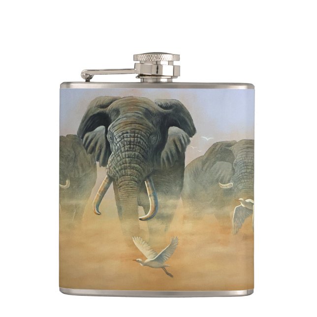 Flask Elephants Fickplunta (Framsidan)