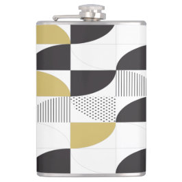 Flask för Abstrakt av flera färger Fickplunta