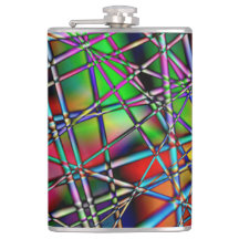 Flask för Abstrakt av flera färger