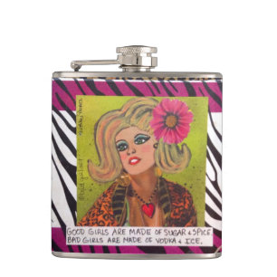 FLASK--GOODFLICKOR GÖRAS AV SOCKER OCH KRYDDAN FICKPLUNTA