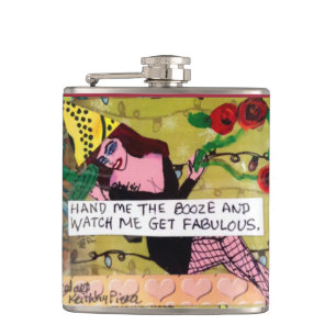 FLASK-HAND MIG SPRITEN OCH KLOCKAN MIG FICKPLUNTA