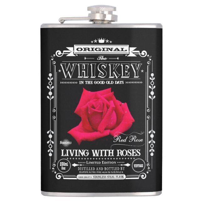 FLASK_Red Rose Fickplunta (Framsidan)