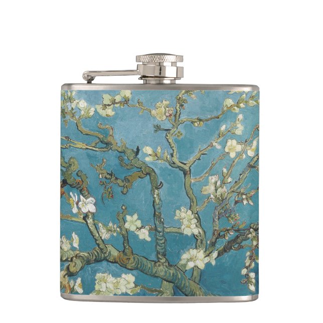 Flask Vincent van Gogh Almond Blommar Fickplunta (Framsidan)